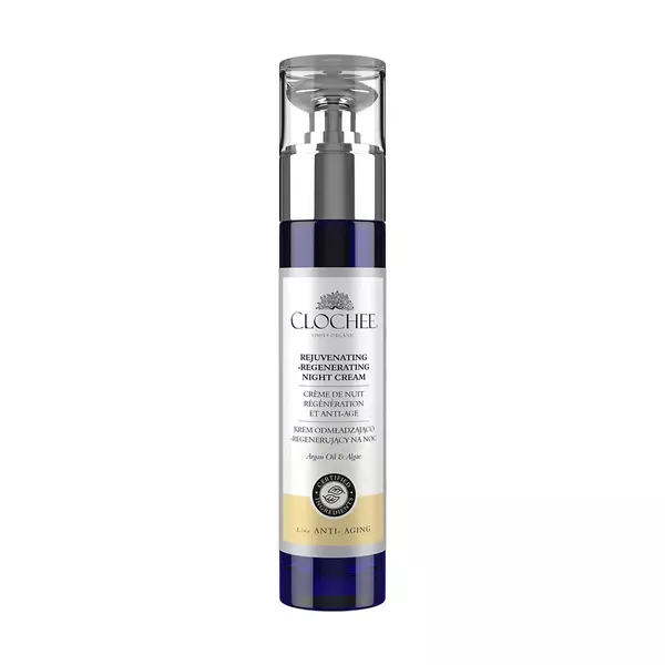 Clochee Rejuvenating Regenerating Night Cream Krem do twarzy odmładzająco-regenerujący 50ml