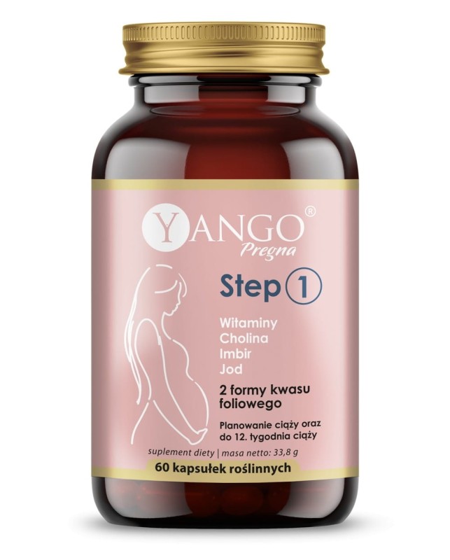 Yango Step 1 Pregna Suplement diety 60 kaps.