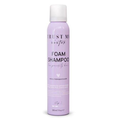 Trust my sister Trust my Sister Szampon w Piance do Włosów Niskoporowatych 200ml TMS-5217