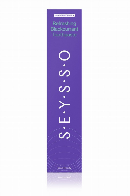 SEYSSO Color Refreshing Blackcurrant Odświeżająca pasta do zębów miętowo-porzeczkowa 75 ml