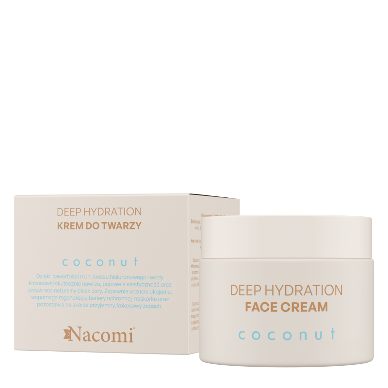 NACOMI Deep Hydration Krem Do Twarzy Coconut 40ml