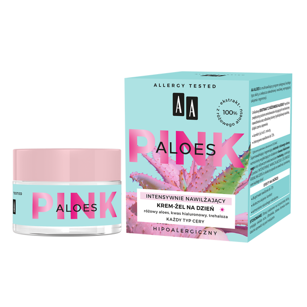Oceanic Aloes Pink krem intensywnie nawilżający żelowy na dzień 50 ml