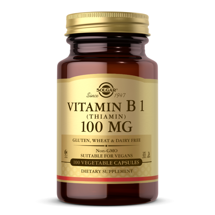 Solgar, Vitamin B1, Thiamin, 100 Mg, 1