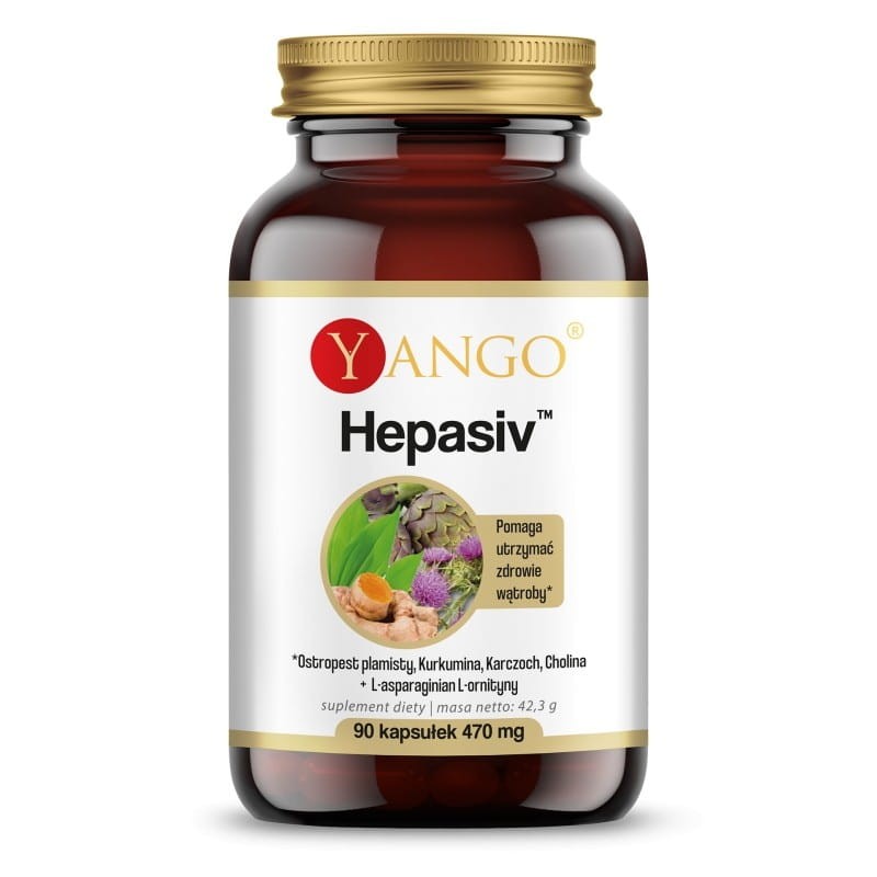 Yango Hepasiv Suplement diety 90 kaps.