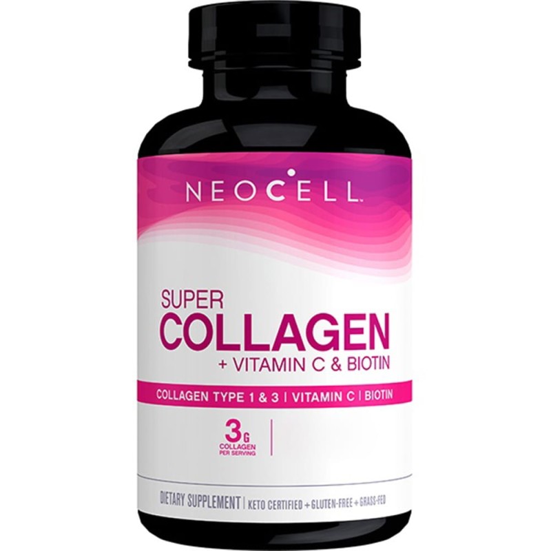 Neocell Kolagen + Witamina C i Biotyna, 180 tab.