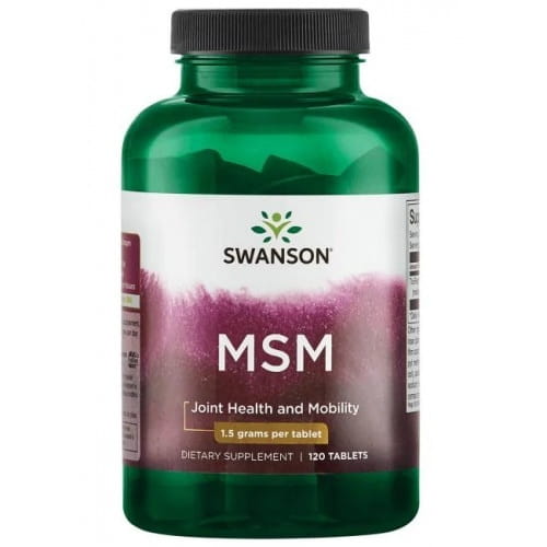 SWANSON MSM Metylosulfonylometan TruFlex 120 kaps