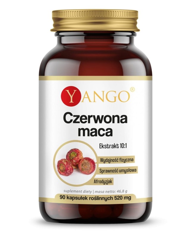 Yango Czerwona Maca 90 kapsułek (5904194063382)