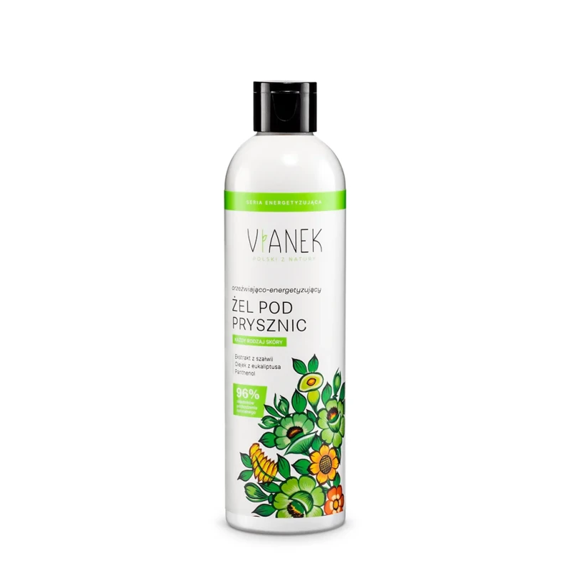 Vianek Orzeźwiająco - energetyzujący żel pod prysznic - 300ml