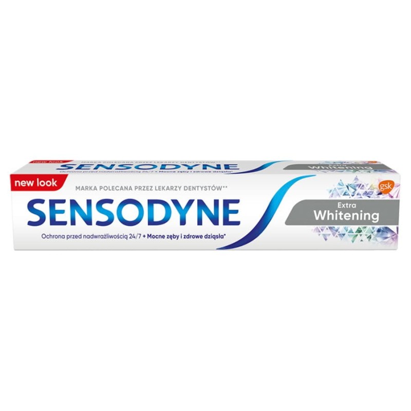Sensodyne Extra Whitening pasta do zębów z fluorkiem 75ml