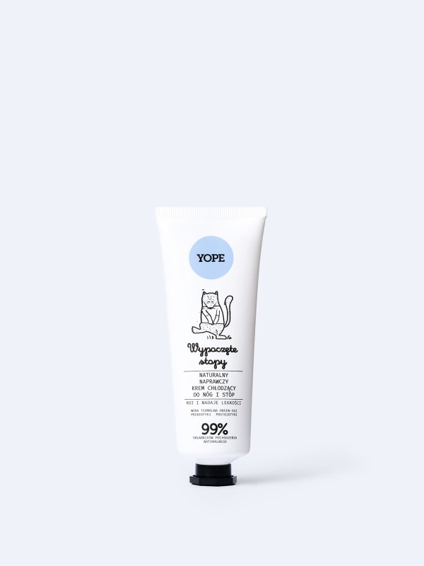 Yope Foot Naturalny naprawczy Krem chłodzący do nóg i stóp 75 ml