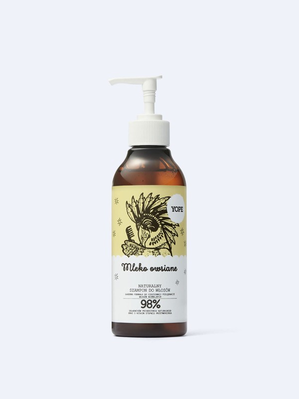 YOPE YOPE Szampon Mleko owsiane do włosów normalnych 300ml 71YOPSZAML