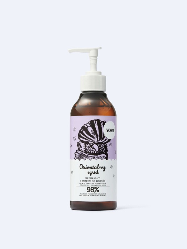 YOPE YOPE Szampon Orientalny ogród do włosów suchych, zniszczonych i pozbawionych blasku 300ml 71YOPSZAOR