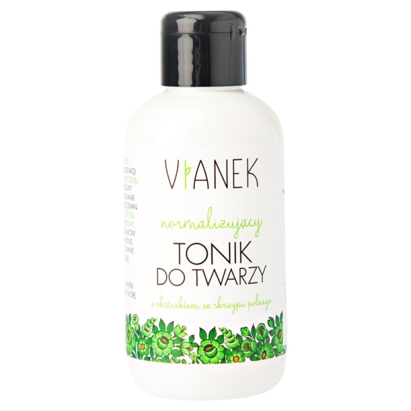 Vianek Energizing tonik normalizujący do cery tłustej i problematycznej z ekstraktu skrzypu pH 3,0 150 ml
