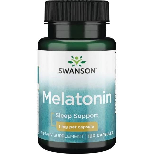 SWANSON Swanson Melatonina 1 mg x 120 kaps