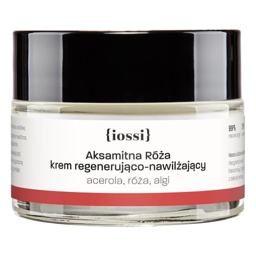 Iossi Iossi, krem regenerująco nawilżający Aksamitna Róża, 50 ml
