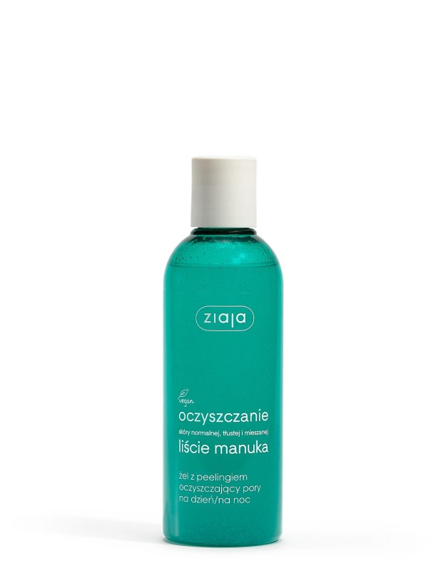 Ziaja Oczyszczanie - licie manuka Żel z peelin