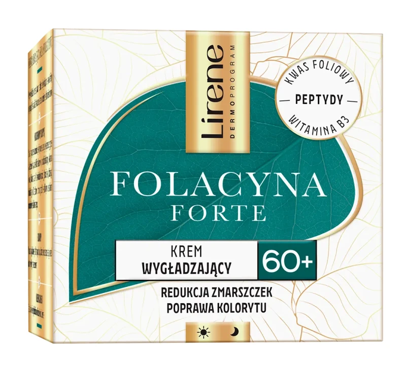 Lirene, Folacyna Forte krem wygładzający 60+, 50ml