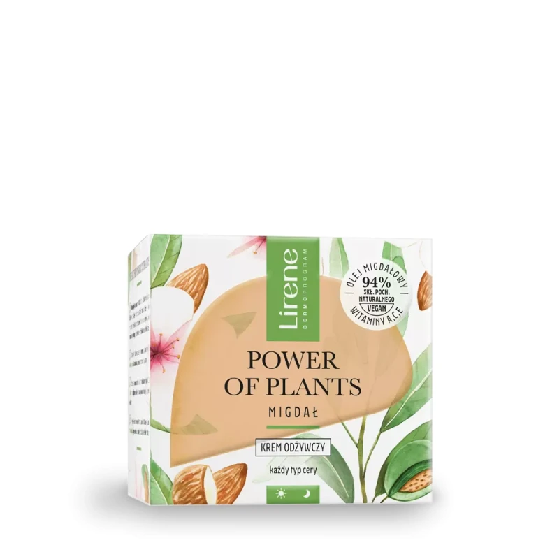 Lirene Power Of Plants Migdał Krem odżywczy 50ml