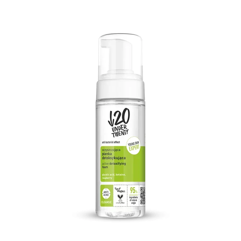 UNDER TWENTY - YOUNG SKIN EXPERT - Active Detoxifying Foam - Oczyszczająca pianka detoksykująca - 150 ml