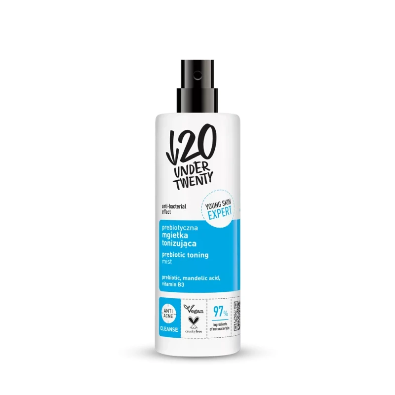 Under Twenty Prebiotyczna mgiełka tonizująca 200ml