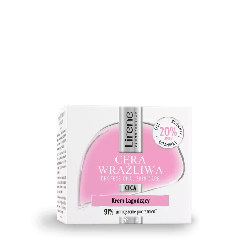 Lirene Cera Wrażliwa łagodzący krem do twarzy 50ml