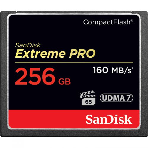 Sandisk CompactFlash EXTREME PRO 256GB 160 MB/s