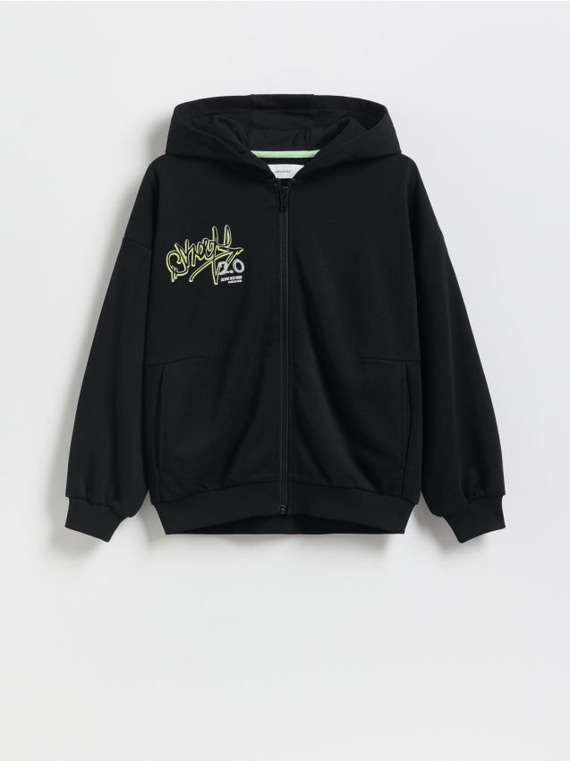 Reserved - Bluza z kapturem - czarny