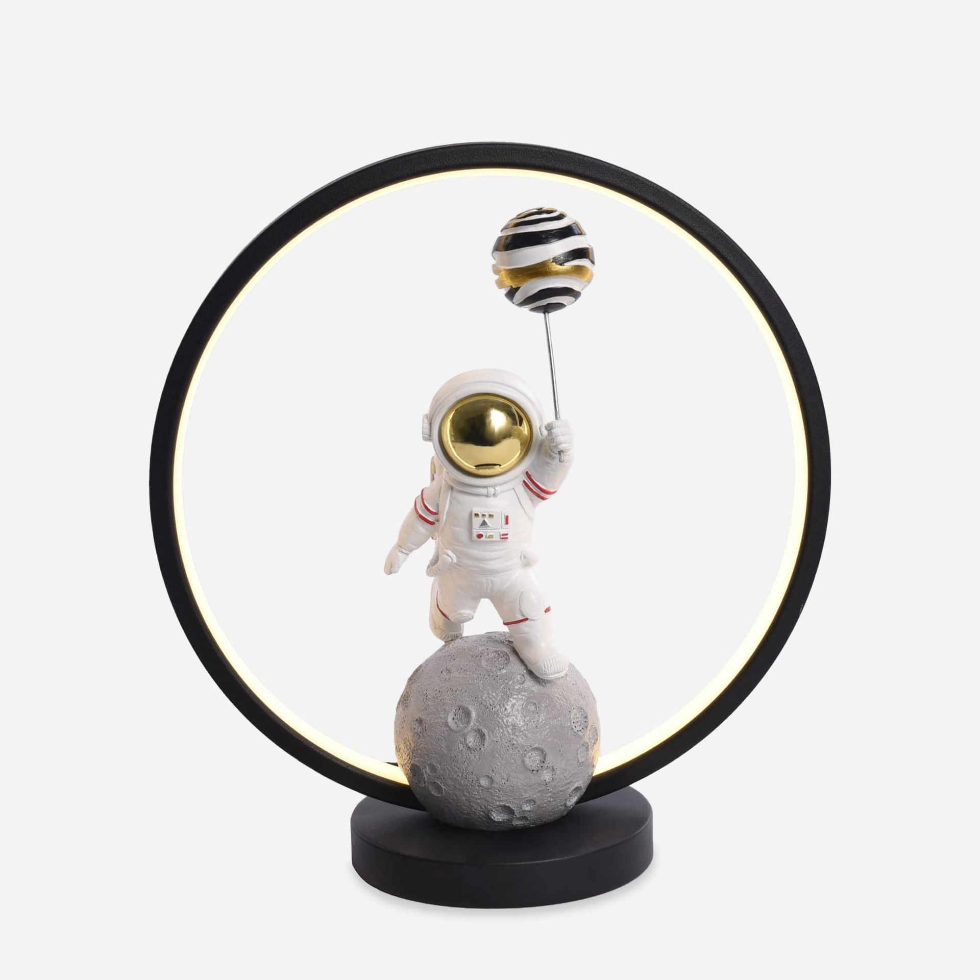 Lampa nocna do pokoju chłopca, LED EX04F307U-1 z serii ASTRONAUTA