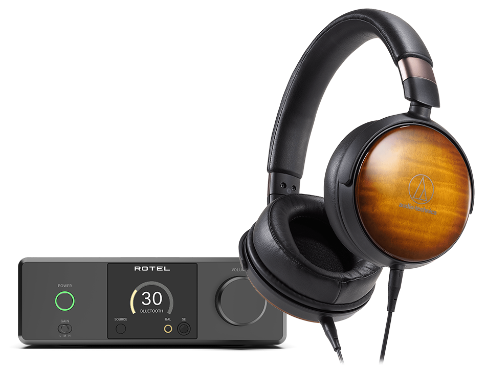 Rotel DX-3 (czarny) + ATH-WP900