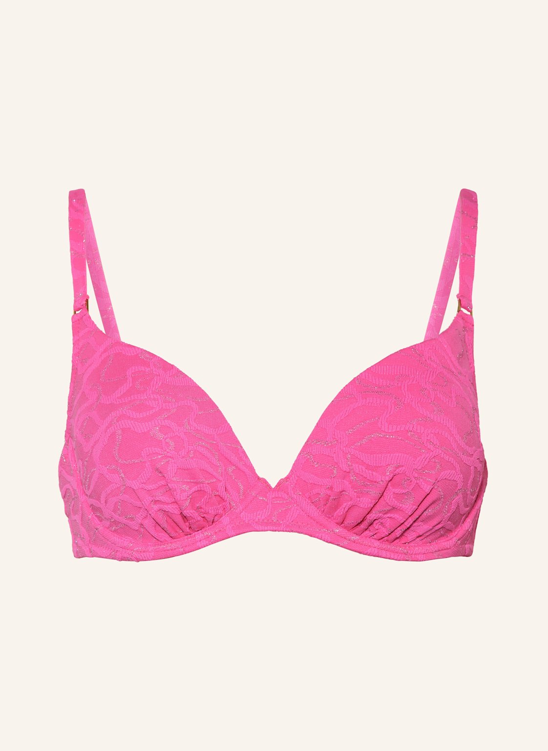 Watercult Góra Od Bikini Z Fiszbinami Supernova Z Błyszczącą Przędzą pink