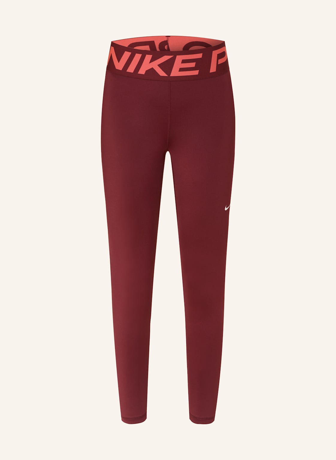 Nike Legginsy Pro Sculpt rot