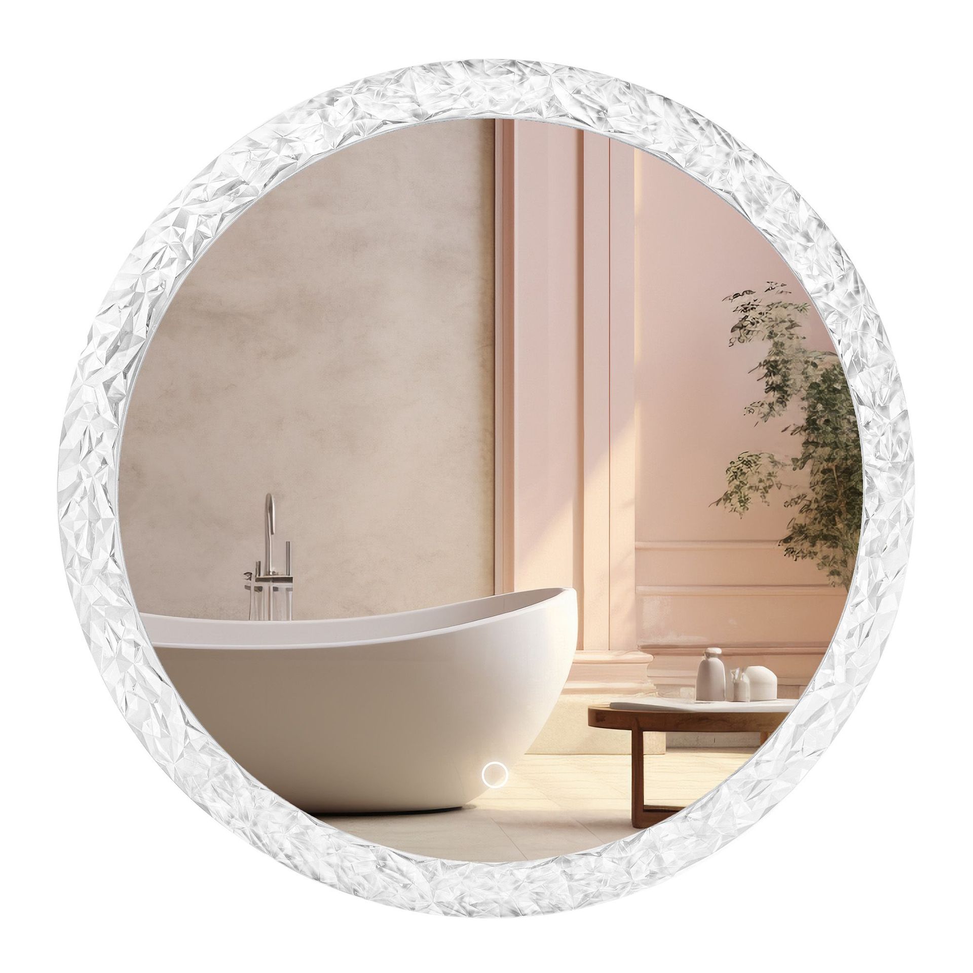 Tutumi LUSTRO ŚCIENNE LED KRYSZTAŁOWE 60cm YH-3562