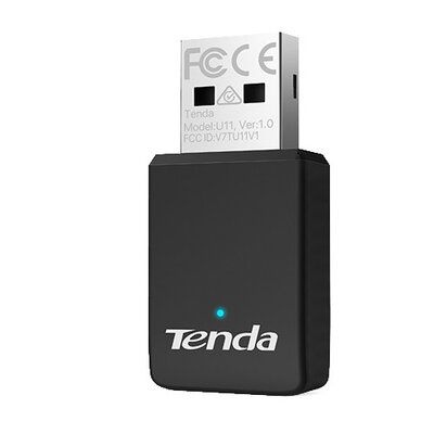 TENDA U11 USB-A, Zewnętrzna, 2.4 / 5 GHz 60023510