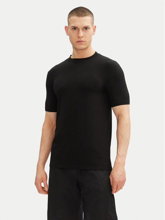 KARL LAGERFELD Polo 745710 500224 Czarny Regular Fit