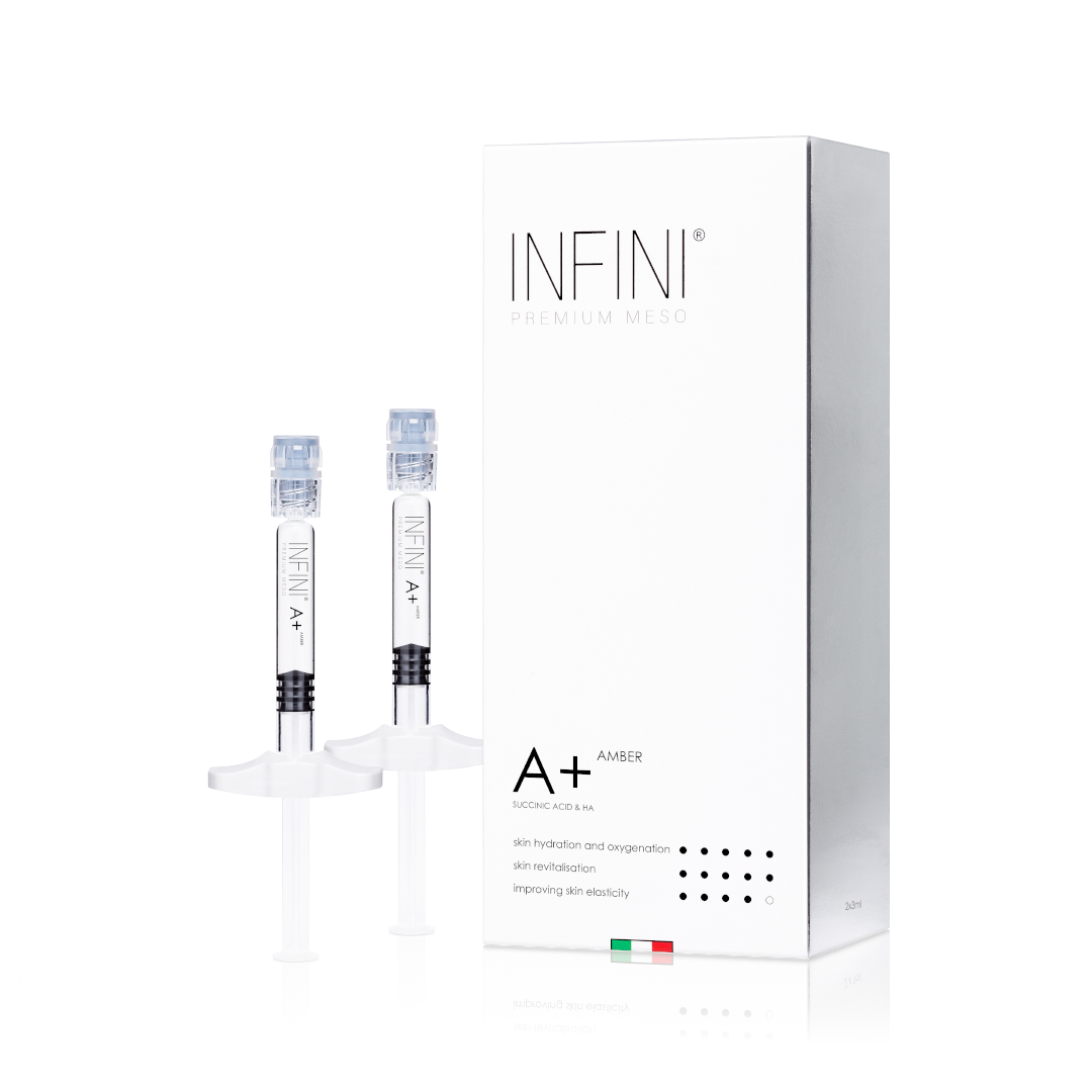 INFINI Premium Meso A+ Amber (2x3ml) – preparat kosmetologiczny do skóry twarzy 3ml