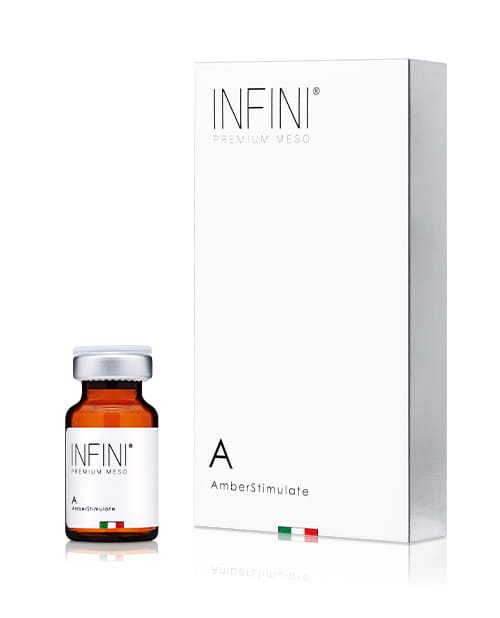 INFINI PREMIUM MESO - AMBER STIMULATE 1x10ml – preparat kosmetologiczny do skóry twarzy 10ml