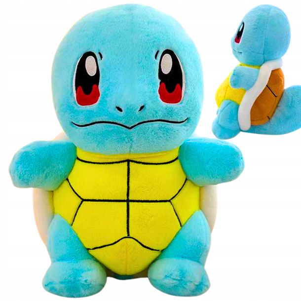 Maskotka Pluszak Squirtle Pokemon Duża Xxl 50 Cm Zabawka Pluszowa Żółw