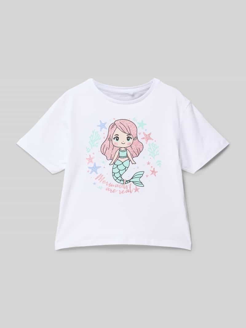 T-shirt z nadrukowanym motywem