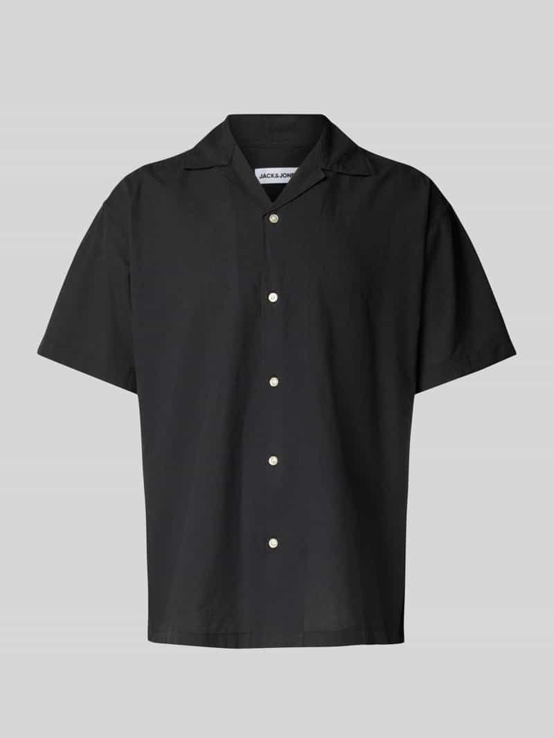 Koszula casualowa o kroju regular fit z kołnierzykiem typu resort model ‘BREEZE’