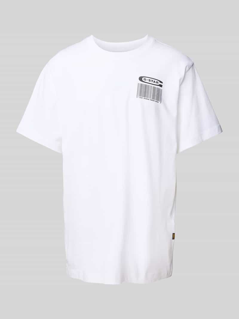 T-shirt z nadrukiem z logo