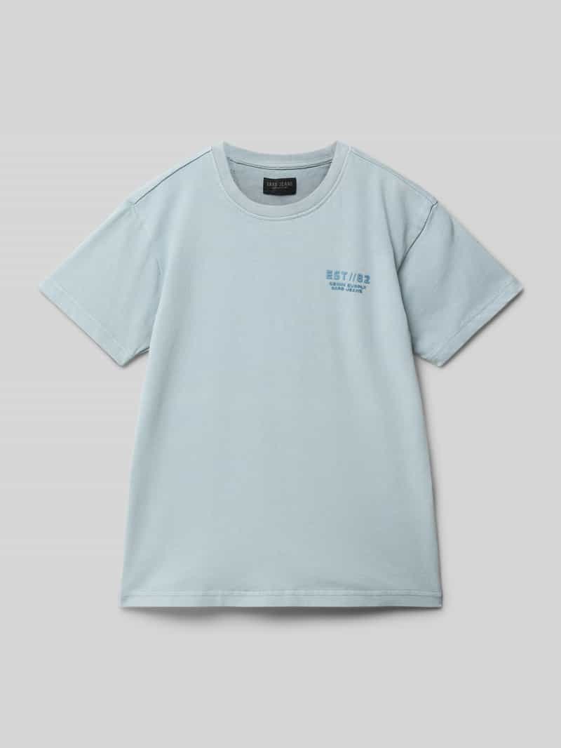 T-shirt z nadrukiem z logo