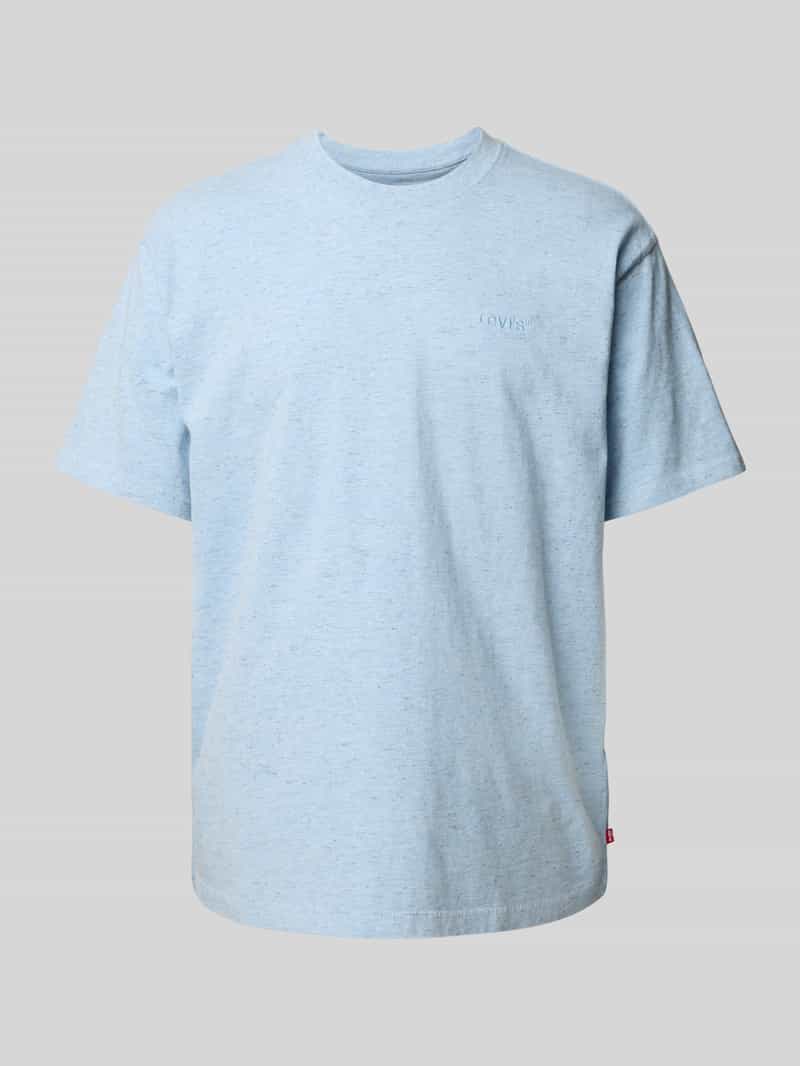 T-shirt z wyhaftowanym logo model ‘IGUAN’