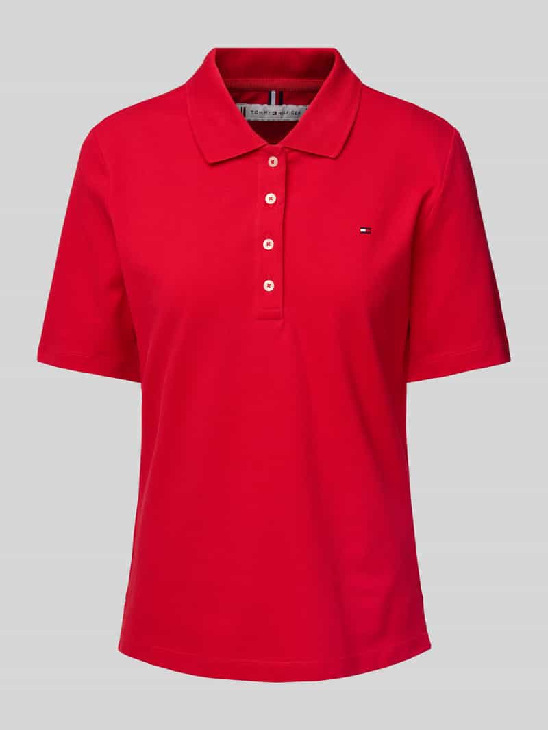 Koszulka polo o kroju regular fit z wyhaftowanym logo model ‘1985’
