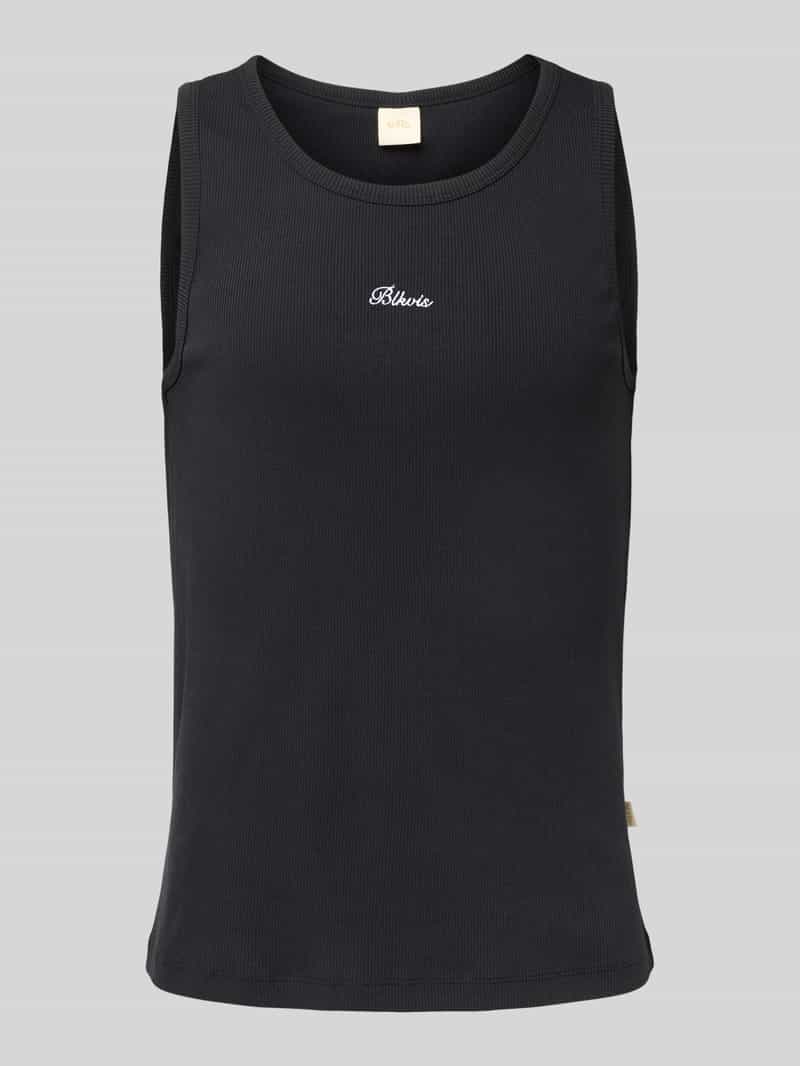 Top z wyhaftowanym logo model ‘SCRIPT’