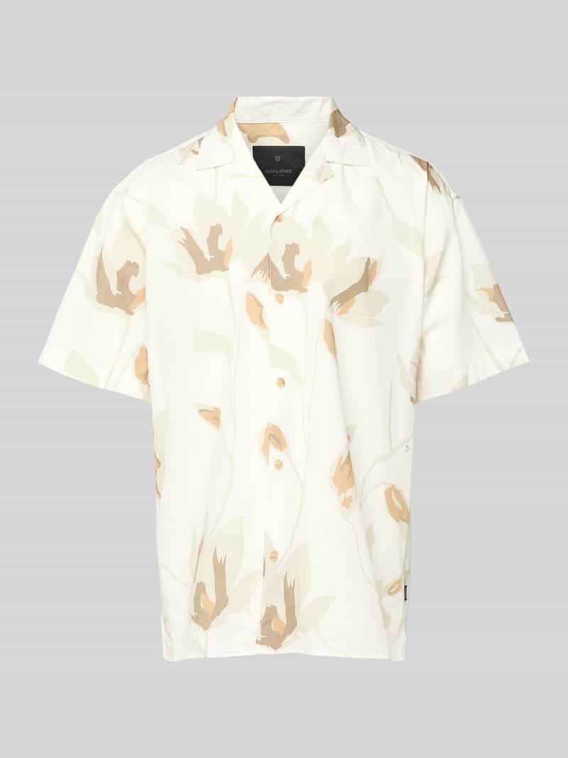 Koszula casualowa o kroju regular fit z kołnierzykiem typu resort model ‘PALERMO’