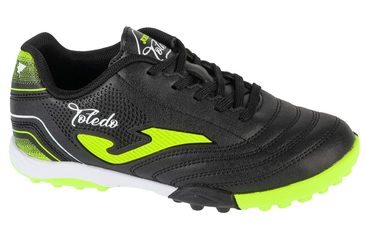 Joma Toledo Jr 2501 TF TOJS2501TF, dla chłopca, buty piłkarskie - turfy, Czarne