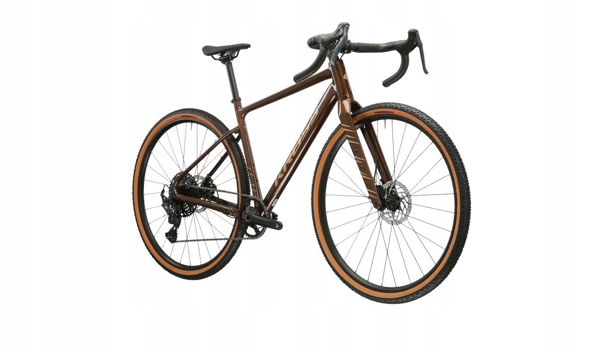 Rower gravelowy KROSS ESKER 2.0 rozmiar L Brązowy
