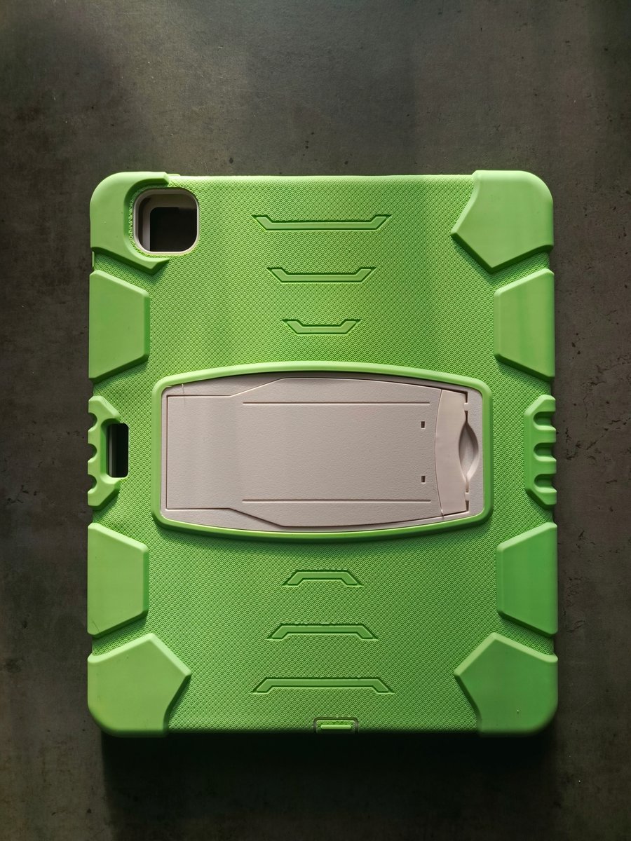 Etui Case do iPad Pro 12,9 - (2021) Pancerne Jasno Zielone