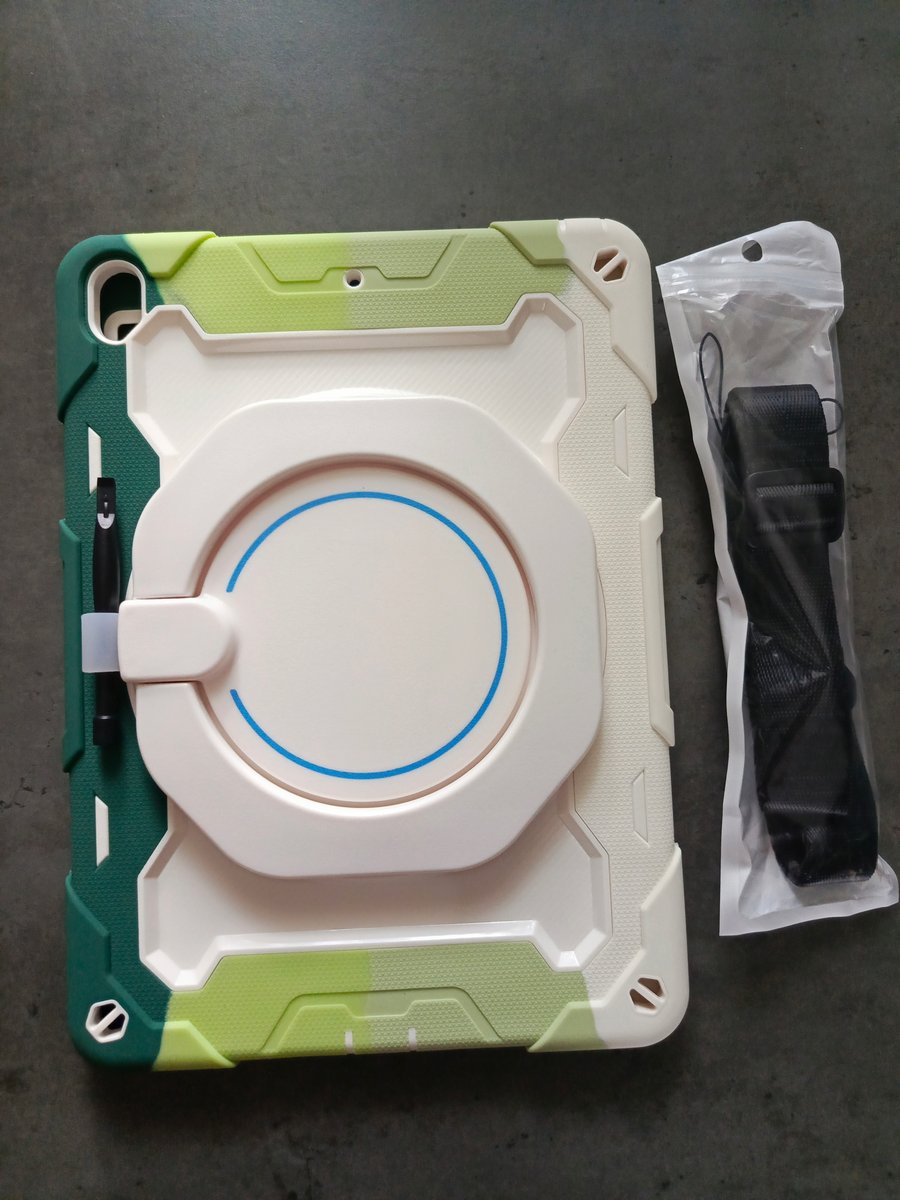 Etui pancerne do iPad pro 10,5 /air3 2019 Zielono Białe