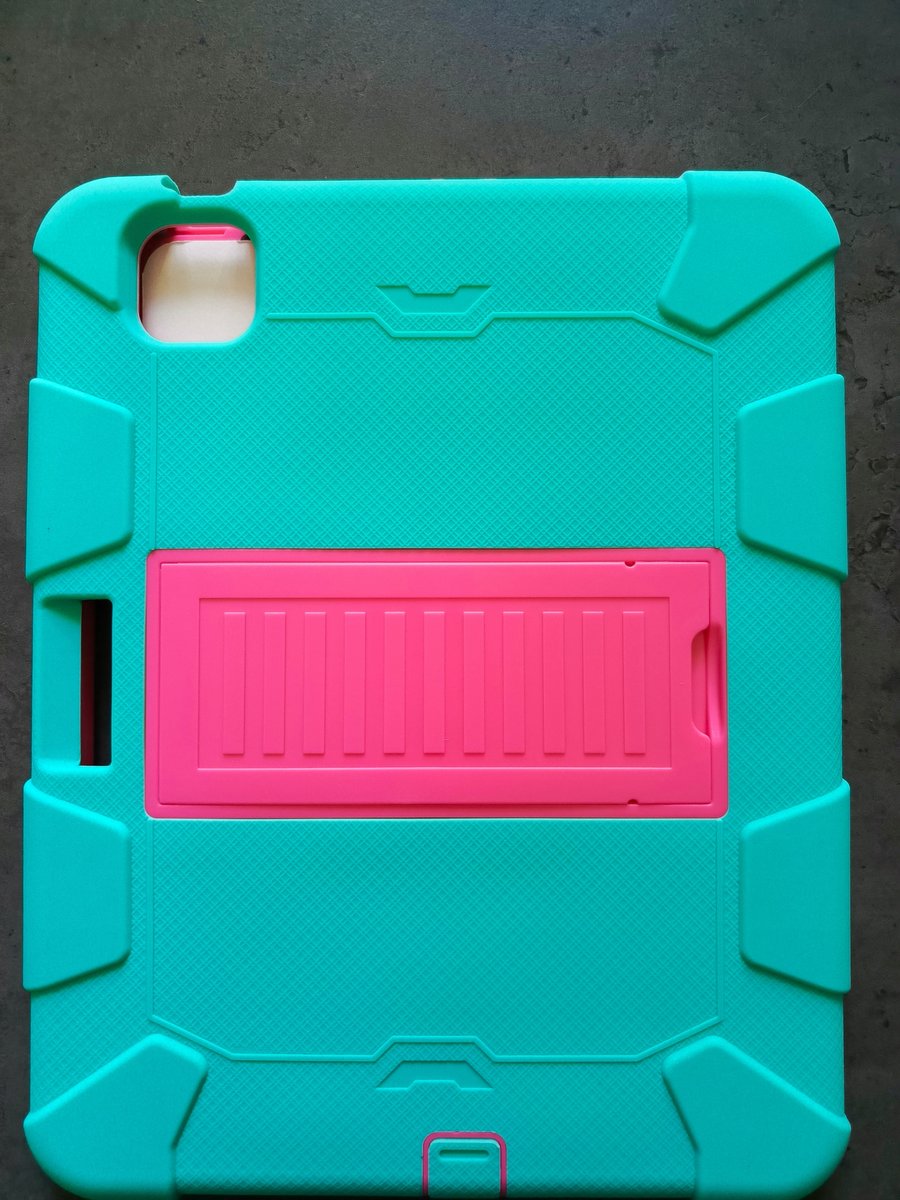 Etui do iPad Air4 10,9 (2020) Pro11 (2018/2020) Pancerne Miętowo Różowe